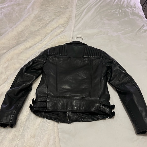 All Saints Estella Biker Jacket. Size: US 0, UK 4, EU 32. - Picture 3 of 7